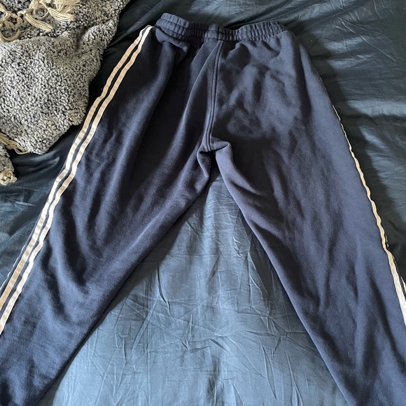 Adidas Navy Blue Track Pants - Picture 7 of 11